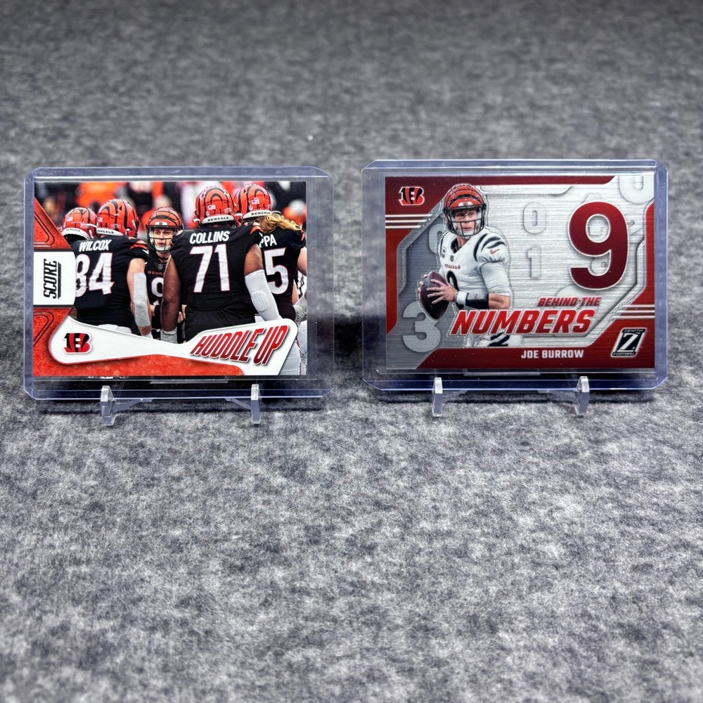 Cincinnati Bengals Joe Burrow Football Card Collection Set of 22 Card - Picture 3 of 13